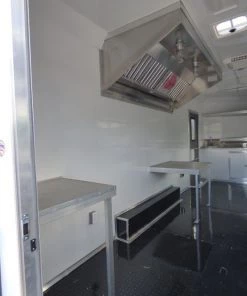 Concession Trailer 8.5'x20' White - Enclosed Kitchen (With Appliances) 71 Concession Trailer 8.5'x20' White - Enclosed Kitchen (With Appliances) -Cheap Concession Trailers Shop p1030902 2