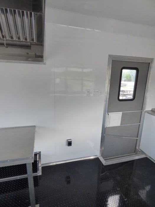 Concession Trailer 8.5'x20' White - Enclosed Kitchen (With Appliances) 35 Concession Trailer 8.5'x20' White - Enclosed Kitchen (With Appliances) - Image 35