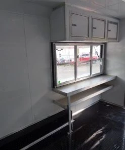 Concession Trailer 8.5'x20' White - Enclosed Kitchen (With Appliances) 96 Concession Trailer 8.5'x20' White - Enclosed Kitchen (With Appliances) -Cheap Concession Trailers Shop p1030910 1