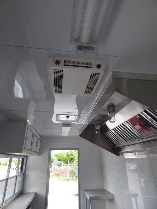 Concession Trailer 8.5'x20' White - Enclosed Kitchen (With Appliances) 33 Concession Trailer 8.5'x20' White - Enclosed Kitchen (With Appliances) - Image 33