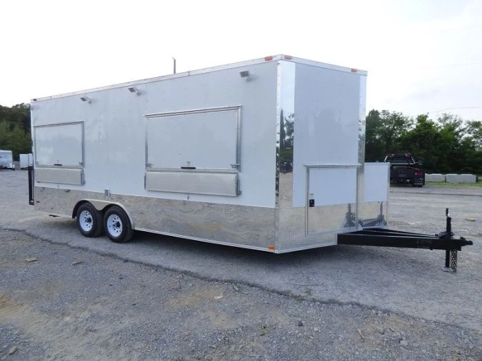 Concession Trailer 8.5'x20' White - Event Food Catering Enclosed Kitchen 45 Concession Trailer 8.5'x20' White - Event Food Catering Enclosed Kitchen - Image 45