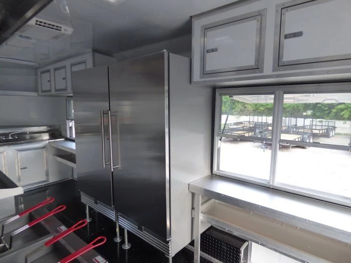 Concession Trailer 8.5'x20' White - Enclosed Kitchen (With Appliances) 47 Concession Trailer 8.5'x20' White - Enclosed Kitchen (With Appliances) - Image 47
