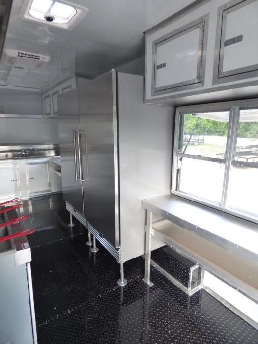 Concession Trailer 8.5'x20' White - Enclosed Kitchen (With Appliances) 52 Concession Trailer 8.5'x20' White - Enclosed Kitchen (With Appliances) - Image 52