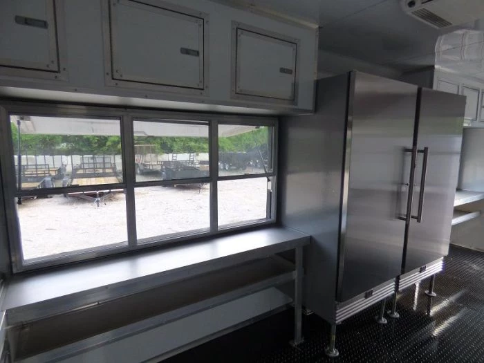 Concession Trailer 8.5'x20' White - Enclosed Kitchen (With Appliances) 57 Concession Trailer 8.5'x20' White - Enclosed Kitchen (With Appliances) - Image 57