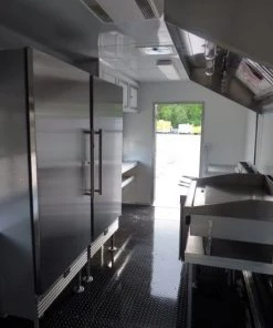 Concession Trailer 8.5'x20' White - Event Food Catering Enclosed Kitchen 110 Concession Trailer 8.5'x20' White - Event Food Catering Enclosed Kitchen -Cheap Concession Trailers Shop p1030960