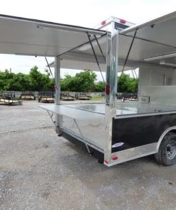 Concession Trailer 8.5'x18' Black - Vending Pizza Food Kitchen -Cheap Concession Trailers Shop p1040006