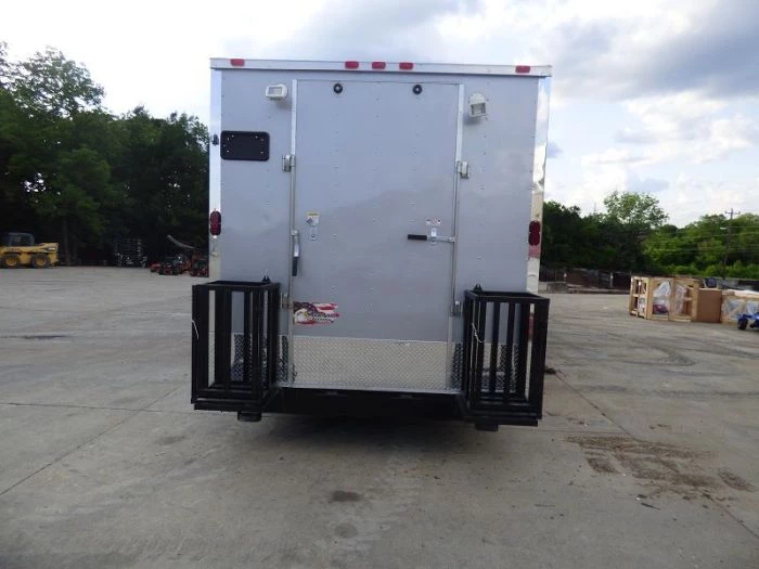 Concession Trailer 8.5'x41' Silver Frost - Gooseneck Enclosed Food Kitchen 5 Concession Trailer 8.5'x41' Silver Frost - Gooseneck Enclosed Food Kitchen - Image 5