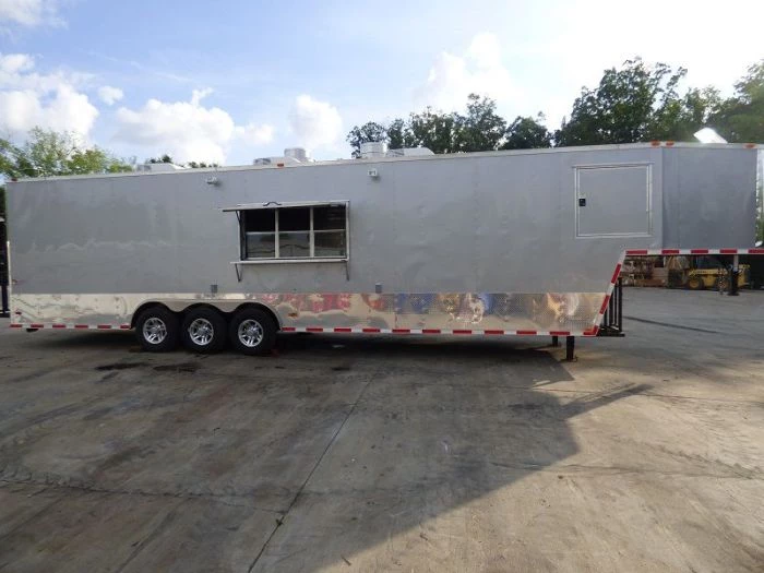 Concession Trailer 8.5'x41' Silver Frost - Gooseneck Enclosed Food Kitchen 18 Concession Trailer 8.5'x41' Silver Frost - Gooseneck Enclosed Food Kitchen - Image 18