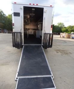 Concession Trailer 8.5'x41' Silver Frost - Gooseneck Enclosed Food Kitchen 59 Concession Trailer 8.5'x41' Silver Frost - Gooseneck Enclosed Food Kitchen -Cheap Concession Trailers Shop p1040128