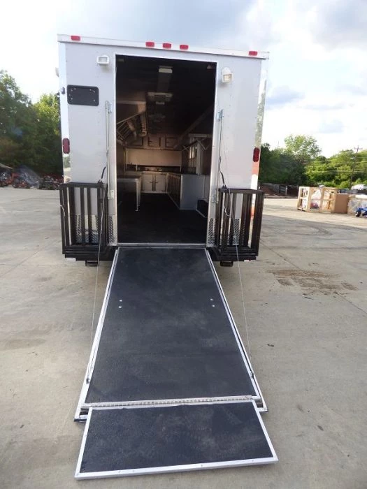 Concession Trailer 8.5'x41' Silver Frost - Gooseneck Enclosed Food Kitchen 27 Concession Trailer 8.5'x41' Silver Frost - Gooseneck Enclosed Food Kitchen - Image 27