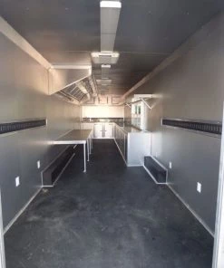 Concession Trailer 8.5'x41' Silver Frost - Gooseneck Enclosed Food Kitchen 53 Concession Trailer 8.5'x41' Silver Frost - Gooseneck Enclosed Food Kitchen -Cheap Concession Trailers Shop p1040129