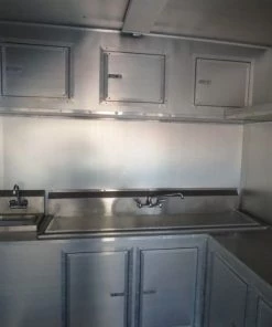 Concession Trailer 8.5'x41' Silver Frost - Gooseneck Enclosed Food Kitchen 56 Concession Trailer 8.5'x41' Silver Frost - Gooseneck Enclosed Food Kitchen -Cheap Concession Trailers Shop p1040135