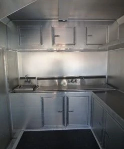 Concession Trailer 8.5'x41' Silver Frost - Gooseneck Enclosed Food Kitchen 55 Concession Trailer 8.5'x41' Silver Frost - Gooseneck Enclosed Food Kitchen -Cheap Concession Trailers Shop p1040136