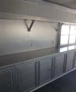 Concession Trailer 8.5'x41' Silver Frost - Gooseneck Enclosed Food Kitchen 61 Concession Trailer 8.5'x41' Silver Frost - Gooseneck Enclosed Food Kitchen -Cheap Concession Trailers Shop p1040137