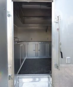 Concession Trailer 8.5'x41' Silver Frost - Gooseneck Enclosed Food Kitchen 62 Concession Trailer 8.5'x41' Silver Frost - Gooseneck Enclosed Food Kitchen -Cheap Concession Trailers Shop p1040140