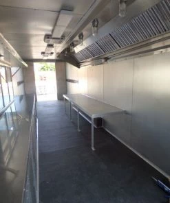 Concession Trailer 8.5'x41' Silver Frost - Gooseneck Enclosed Food Kitchen 64 Concession Trailer 8.5'x41' Silver Frost - Gooseneck Enclosed Food Kitchen -Cheap Concession Trailers Shop p1040141