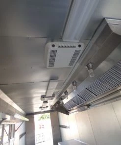 Concession Trailer 8.5'x41' Silver Frost- Enclosed Gooseneck (With Appliances) -Cheap Concession Trailers Shop p1040142 1