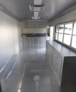 Concession Trailer 8.5'x22' Black - Event Food Kitchen Restroom -Cheap Concession Trailers Shop p1040206 1