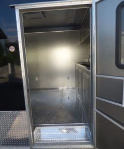 Concession Trailer 8.5'x22' Black - Event Food Kitchen Restroom -Cheap Concession Trailers Shop p1040211 1