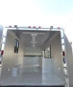 Concession Trailer 8.5'x22' Black - Event Food Kitchen Restroom -Cheap Concession Trailers Shop p1040213 1