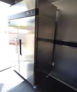 Concession Trailer 8.5'x41' Silver Frost- Enclosed Gooseneck (With Appliances) -Cheap Concession Trailers Shop p1040303