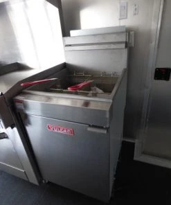 Concession Trailer 8.5'x41' Silver Frost- Enclosed Gooseneck (With Appliances) -Cheap Concession Trailers Shop p1040310