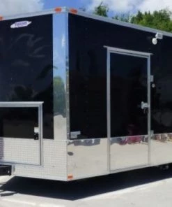 8.5' x 20' Black Catering Event Concession Food Trailer 58 8.5' x 20' Black Catering Event Concession Food Trailer -Cheap Concession Trailers Shop p1040955