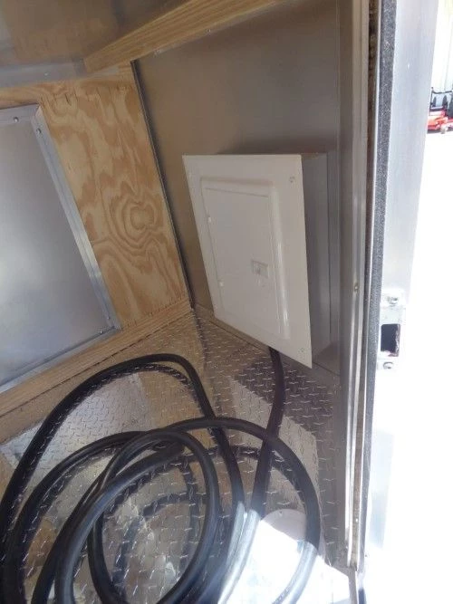 8.5' x 20' Black Catering Event Concession Food Trailer 16 8.5' x 20' Black Catering Event Concession Food Trailer - Image 16