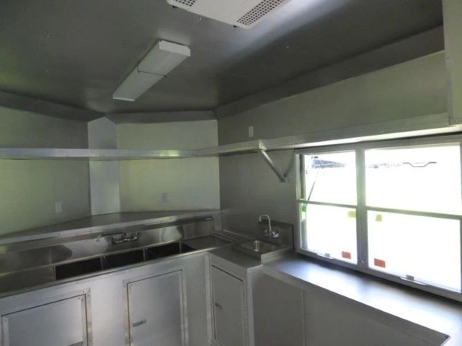 8.5' x 20' Black Catering Event Concession Food Trailer 19 8.5' x 20' Black Catering Event Concession Food Trailer - Image 19