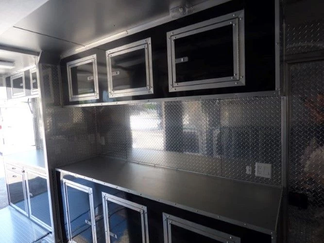 8.5' x 20' Concession Food Trailer Silver Frost Catering Event 7 8.5' x 20' Concession Food Trailer Silver Frost Catering Event - Image 7