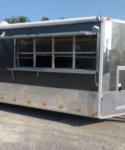 Concession Trailer Charcoal Gray 8.5' x 24' Catering Event Food Trailer 40 Concession Trailer Charcoal Gray 8.5' x 24' Catering Event Food Trailer -Cheap Concession Trailers Shop p1050364