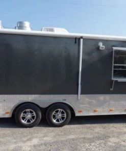 Concession Trailer Charcoal Gray 8.5' x 24' Catering Event Food Trailer 49 Concession Trailer Charcoal Gray 8.5' x 24' Catering Event Food Trailer -Cheap Concession Trailers Shop p1050365