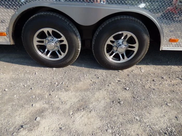 Concession Trailer Charcoal Gray 8.5' x 24' Catering Event Food Trailer 21 Concession Trailer Charcoal Gray 8.5' x 24' Catering Event Food Trailer - Image 21