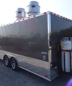 Concession Trailer Charcoal Gray 8.5' x 24' Catering Event Food Trailer 42 Concession Trailer Charcoal Gray 8.5' x 24' Catering Event Food Trailer -Cheap Concession Trailers Shop p1050369
