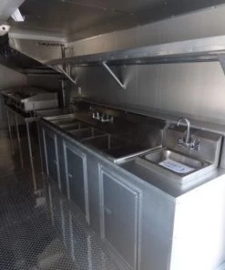 Concession Trailer Charcoal Gray 8.5' x 24' Catering Event Food Trailer 37 Concession Trailer Charcoal Gray 8.5' x 24' Catering Event Food Trailer -Cheap Concession Trailers Shop p1050372