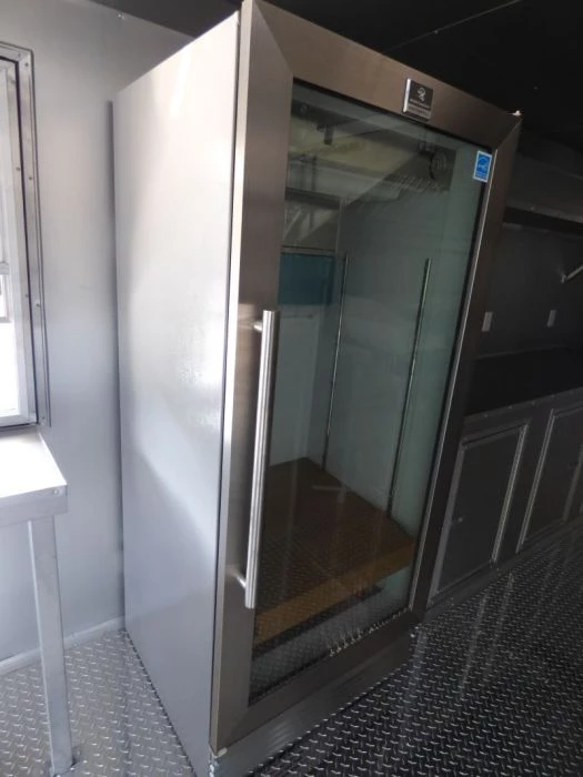 Concession Trailer Charcoal Gray 8.5' x 24' Catering Event Food Trailer 19 Concession Trailer Charcoal Gray 8.5' x 24' Catering Event Food Trailer - Image 19