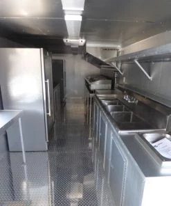 Concession Trailer Charcoal Gray 8.5' x 24' Catering Event Food Trailer 32 Concession Trailer Charcoal Gray 8.5' x 24' Catering Event Food Trailer -Cheap Concession Trailers Shop p1050383