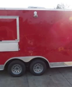 Concession Trailer Red 8.5' x 16' Catering Event Food Trailer 59 Concession Trailer Red 8.5' x 16' Catering Event Food Trailer -Cheap Concession Trailers Shop p1050471