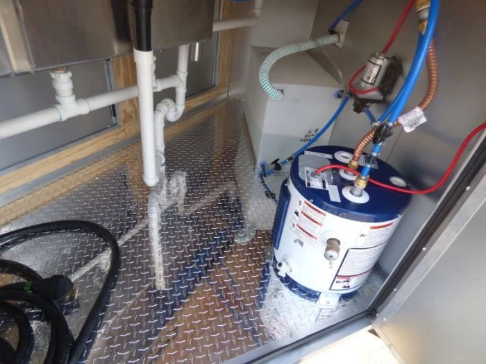 Concession Trailer Red 8.5' x 16' Catering Event Food Trailer 15 Concession Trailer Red 8.5' x 16' Catering Event Food Trailer - Image 15