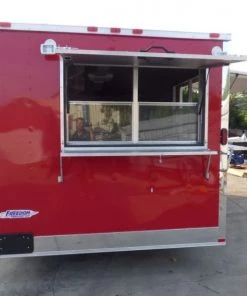 Concession Trailer Red 8.5' x 16' Catering Event Food Trailer 55 Concession Trailer Red 8.5' x 16' Catering Event Food Trailer -Cheap Concession Trailers Shop p1050483