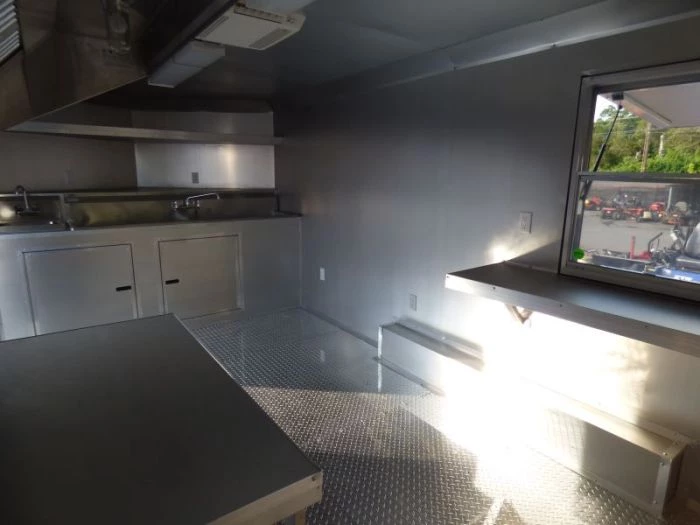 Concession Trailer Red 8.5' x 16' Catering Event Food Trailer 23 Concession Trailer Red 8.5' x 16' Catering Event Food Trailer - Image 23