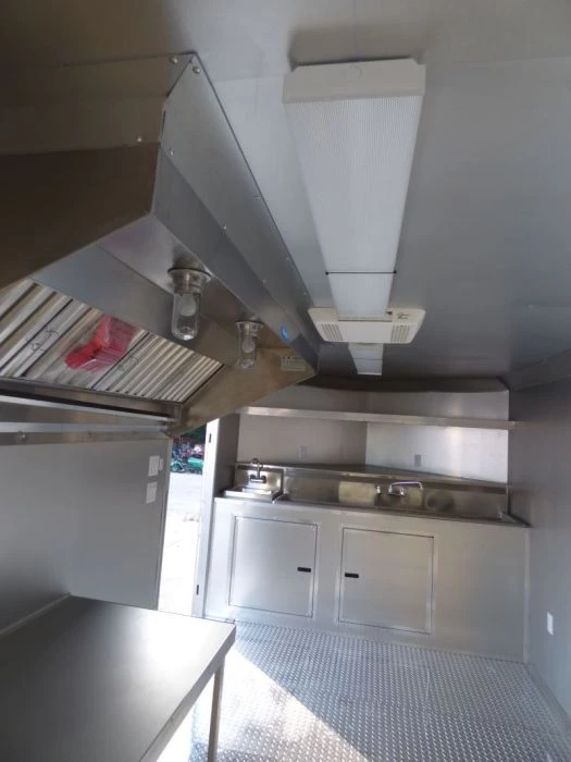 Concession Trailer Red 8.5' x 16' Catering Event Food Trailer 29 Concession Trailer Red 8.5' x 16' Catering Event Food Trailer - Image 29