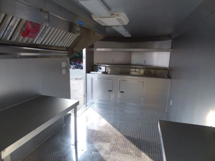 Concession Trailer Red 8.5' x 16' Catering Event Food Trailer 12 Concession Trailer Red 8.5' x 16' Catering Event Food Trailer - Image 12