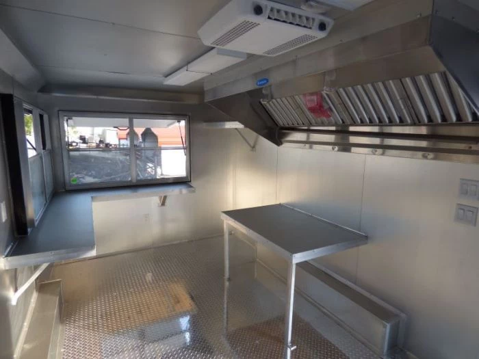 Concession Trailer Red 8.5' x 16' Catering Event Food Trailer 22 Concession Trailer Red 8.5' x 16' Catering Event Food Trailer - Image 22