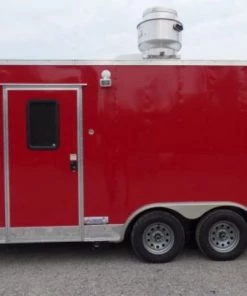 Concession Trailer Red 8.5' x 16' Catering Event Food Trailer & Appliances -Cheap Concession Trailers Shop p1050625