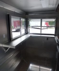 Concession Trailer Red 8.5' x 16' Catering Event Food Trailer & Appliances -Cheap Concession Trailers Shop p1050636