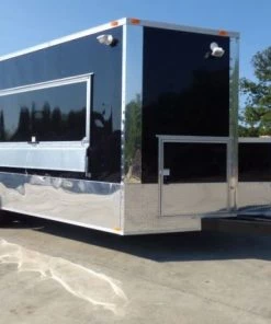 Concession Trailer Black 8.5X20 Catering Event Food Trailer -Cheap Concession Trailers Shop p1050915