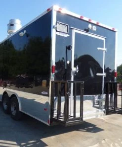 Concession Trailer Black 8.5X20 Catering Event Food Trailer -Cheap Concession Trailers Shop p1050919