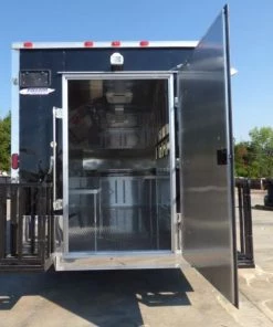 Concession Trailer Black 8.5X20 Catering Event Food Trailer -Cheap Concession Trailers Shop p1050925