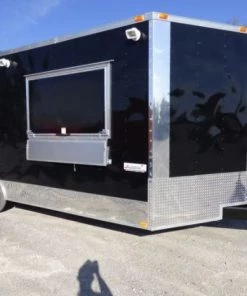 Concession Trailer Black 8.5' x 20' BBQ Smoker Event Catering Trailer 31 Concession Trailer Black 8.5' x 20' BBQ Smoker Event Catering Trailer -Cheap Concession Trailers Shop p1060872